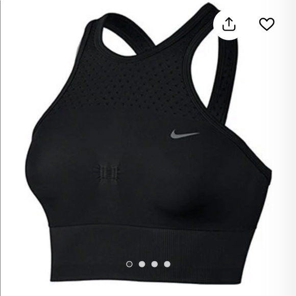 Nike Other - Nike Womens Dri-FIT Knit Training Bralette (XS, Black)